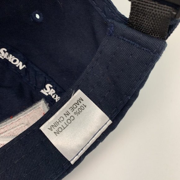 Srixon ZStar Truckers Hat Strap Back Mens Blue Golf Logo Adjustable Baseball Cap - Picture 8 of 11